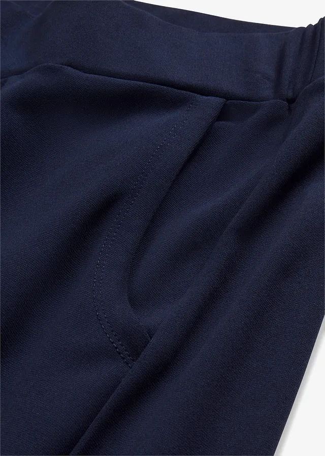 Culotte in een viscosemix • donkerblauw • product-page.page-title-suffix