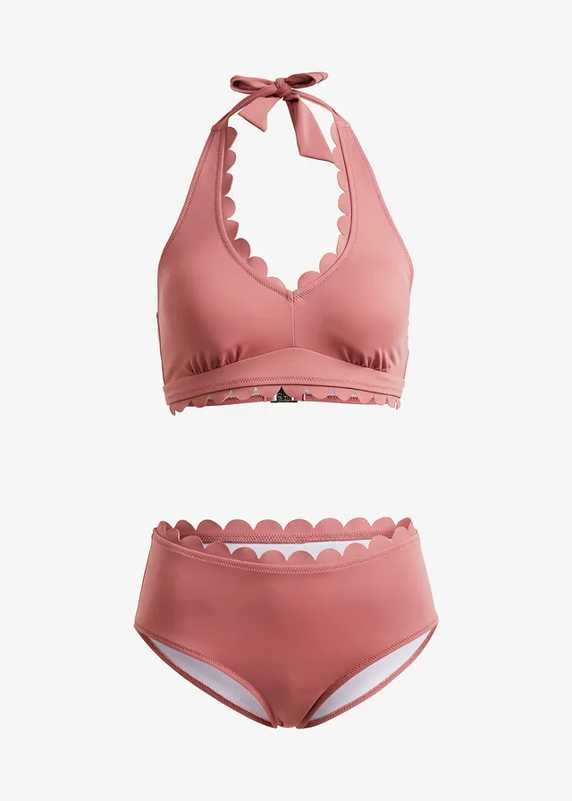 Halter bikini (2-dlg. set) • soft bessen • bonprix online shop