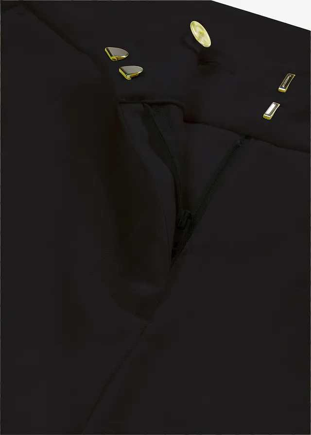Broek met wijde pijpen • zwart • product-page.page-title-suffix