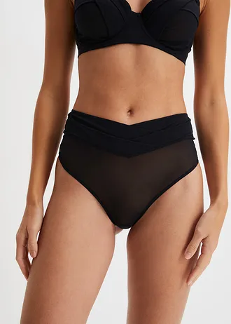 String taille haute • noir • Boutique bonprix