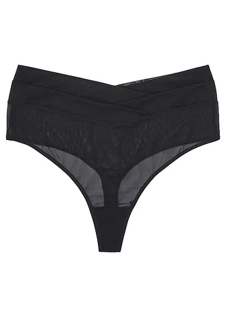 String taille haute • noir • Boutique bonprix