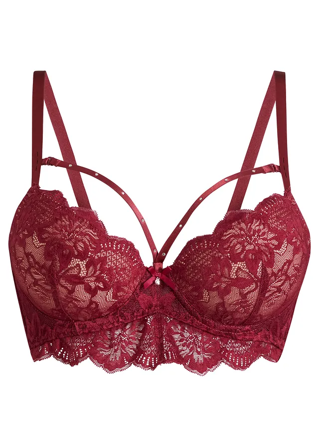 Soutien-gorge à coques et lanières amovibles • rhododendron • Boutique bonprix