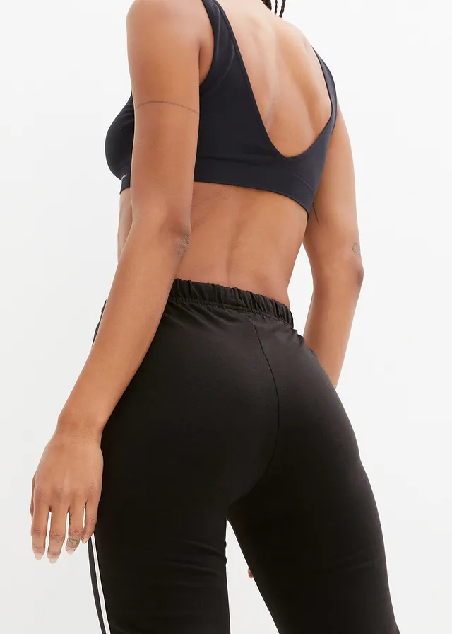 Pantalon de sport, longueur 3/4 • noir rayé • product-page.page-title-suffix