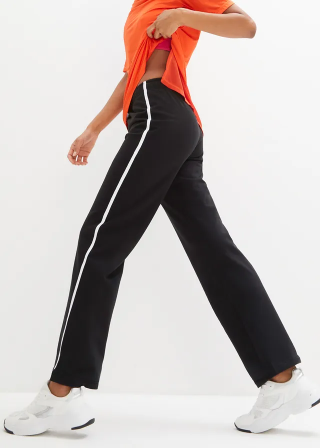 Katoenen sweatpants van katoen • zwart gestreept • product-page.page-title-suffix