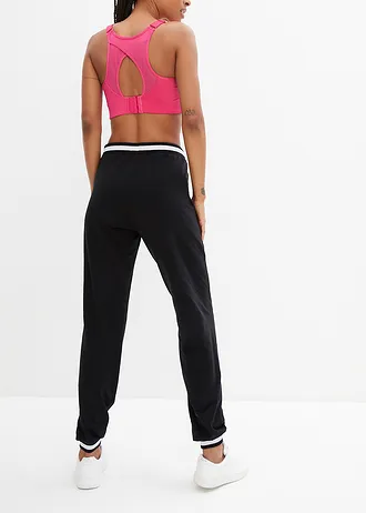 Pantalon sweat en matière extensible • noir • Boutique bonprix