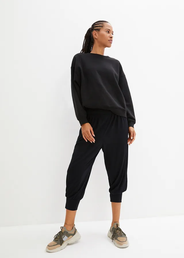 Sarouel longueur 3/4, Couleur: noir
