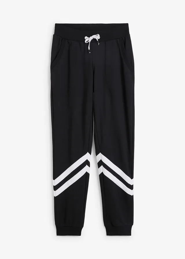 Pantaloni casual cu dungi