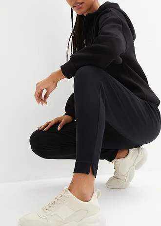 Pantalon de jogging en légère viscose mélangée • noir • Boutique bonprix