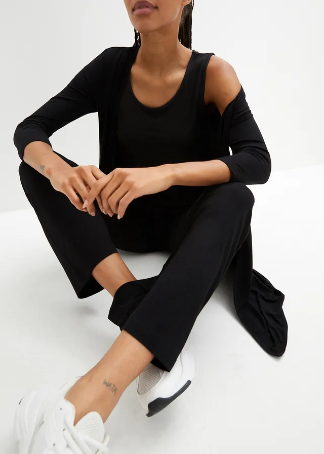 Loungewear huispak met viscose (3-dlg. set) • zwart • product-page.page-title-suffix