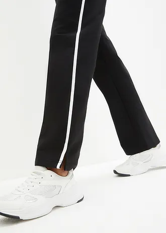 Teplákové kalhoty z čisté těžké bavlny (2 ks) • černá + černá • bonprix obchod