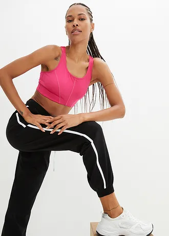 Joggingové kalhoty z bavlny • černá • bonprix obchod