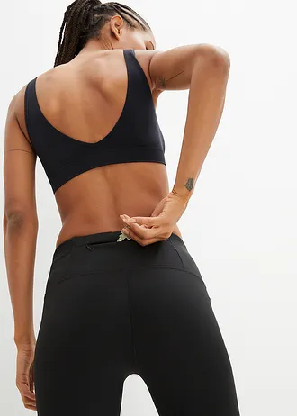 Corrigerende sportlegging, sneldrogend • zwart • bonprix online shop
