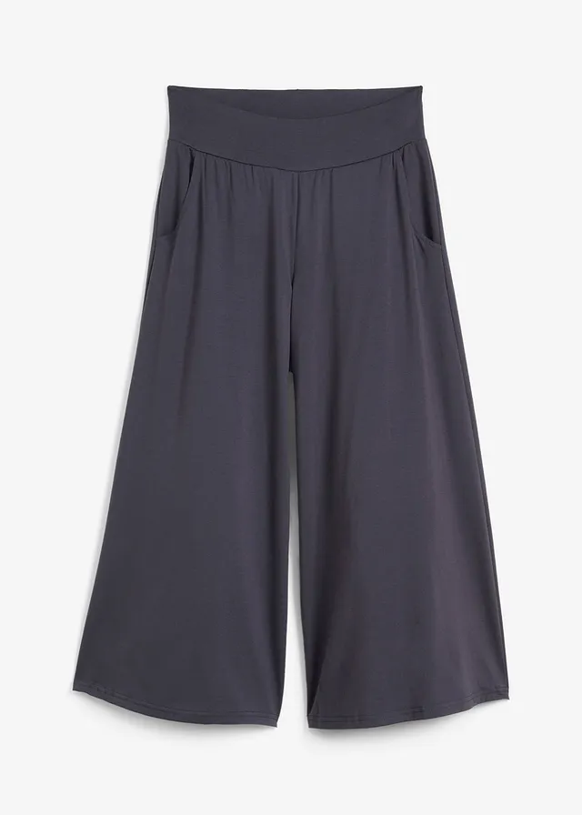 Loungewear culotte, Kleur: nachtblauw