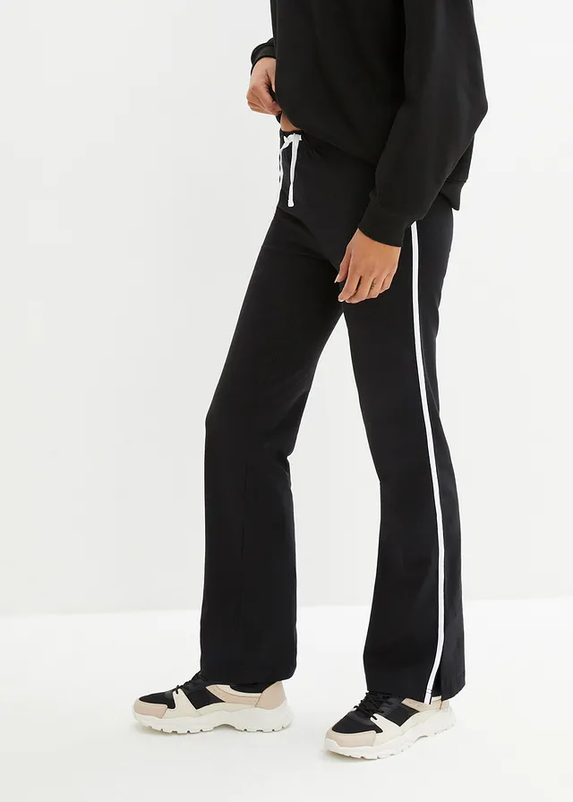 Jogggingbroek van jersey met stretch • zwart • product-page.page-title-suffix