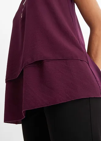 Top z zamkiem • czarny bez • sklep bonprix