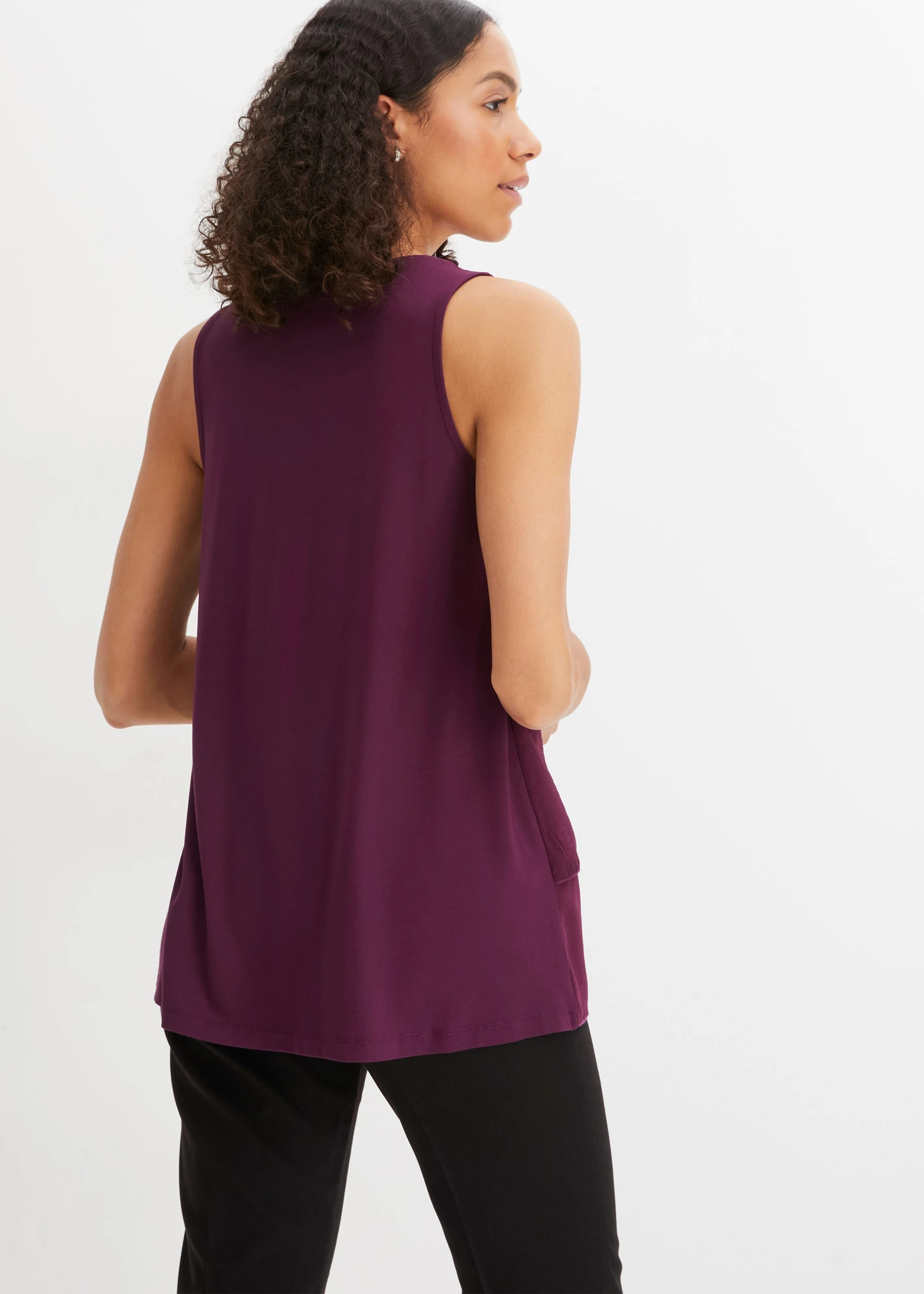 Top met rits • vlierbes • bonprix online shop