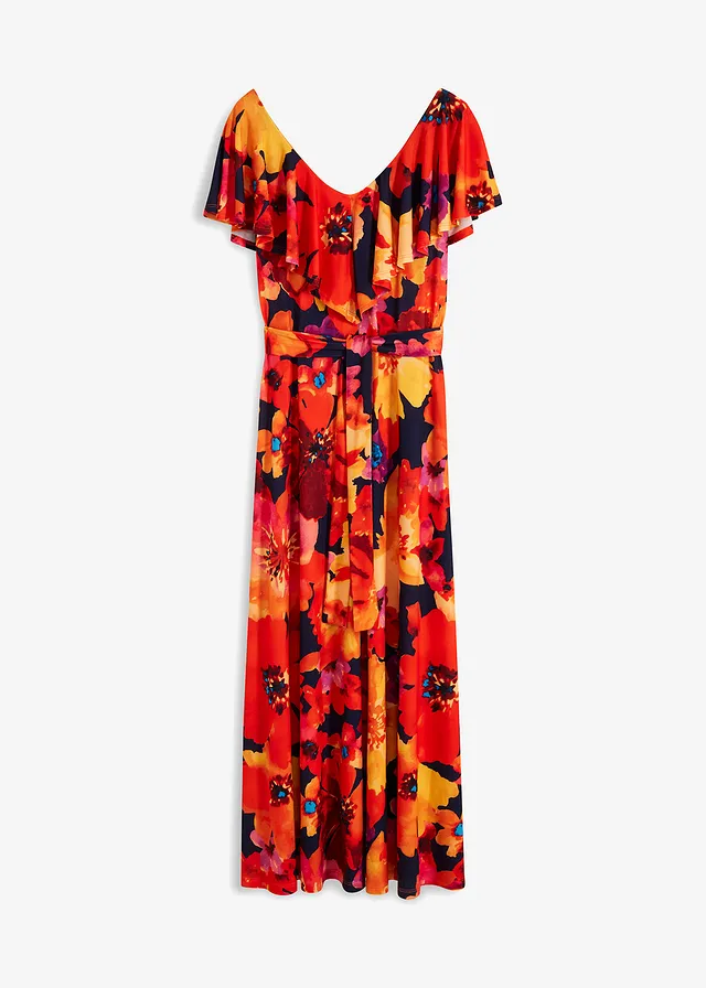 Rochie cu volănaş şi cordon