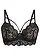 Voorgevormde bh met afneembare bandjes, Kleur: zwart