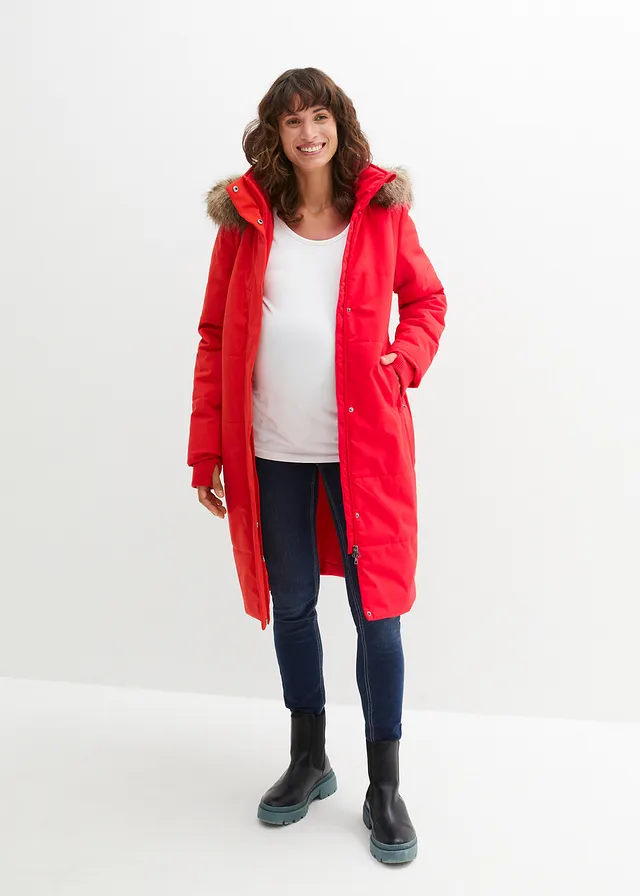 Doudoune de grossesse et de portage • fraise-marron • product-page.page-title-suffix