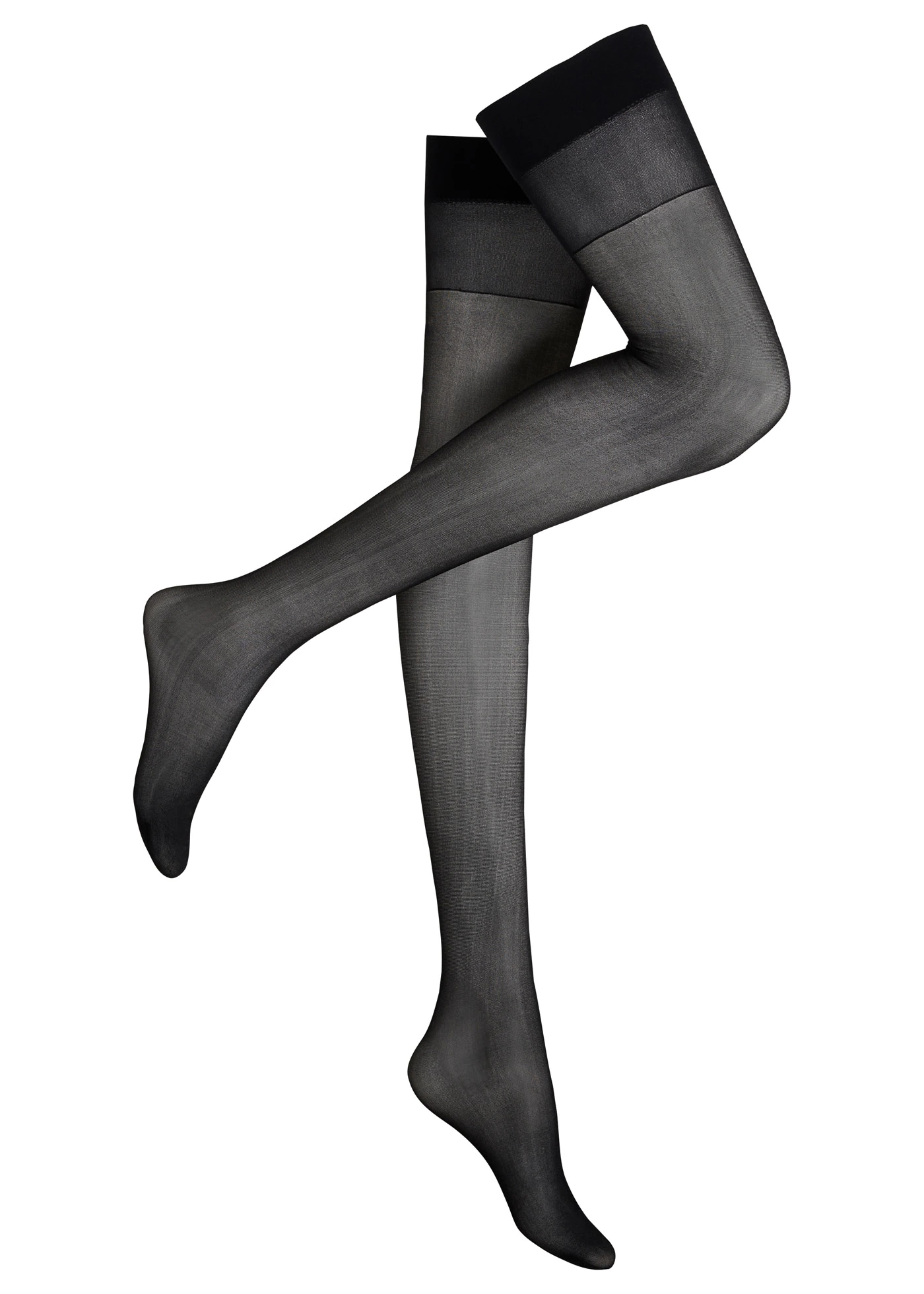 Bas porte-jarretelles 20 DEN • noir • Boutique bonprix