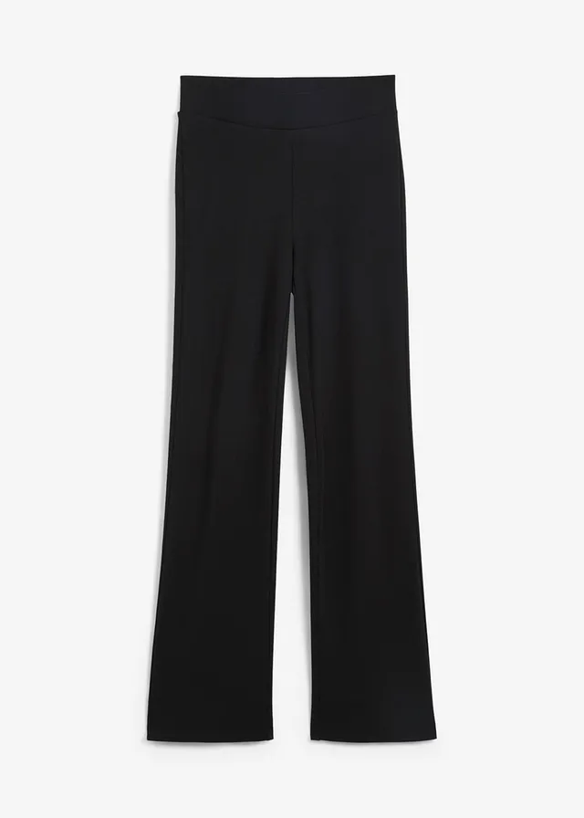 Pantaloni jerse din amestec de viscoză