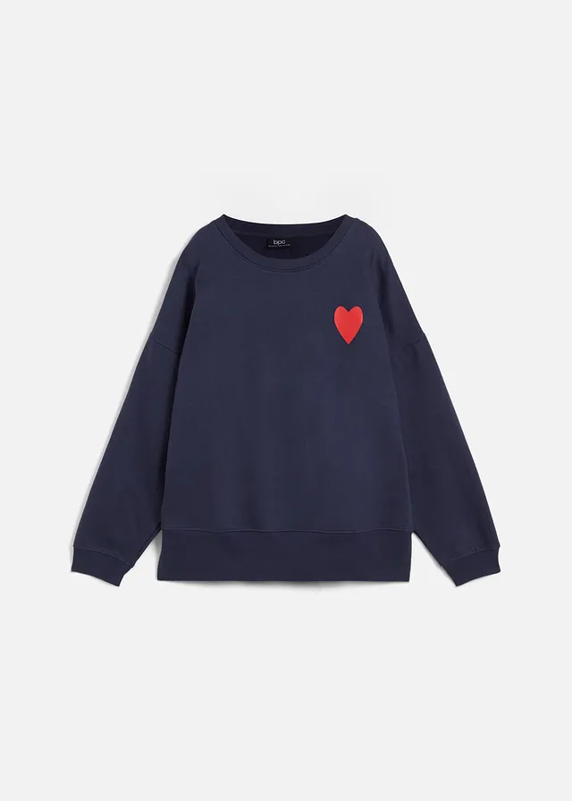 Oversized sweater van biologisch katoen