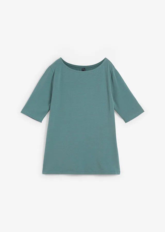 T-shirt à encolure bateau