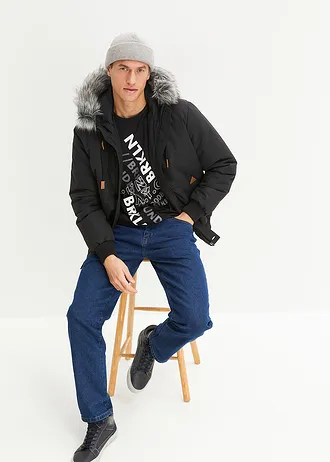 Longsleeve van puur biologisch katoen, Kleur: zwart