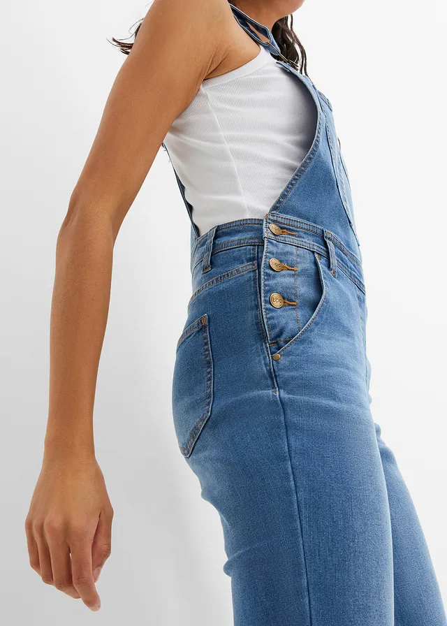 Salopette en jean boyfriend • bleu clair denim • product-page.page-title-suffix