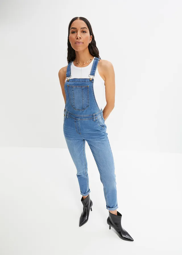 Salopette en jean boyfriend • bleu clair denim • product-page.page-title-suffix