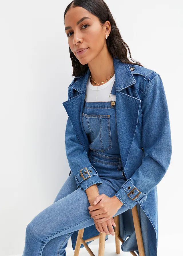 Salopette en jean boyfriend • bleu clair denim • product-page.page-title-suffix