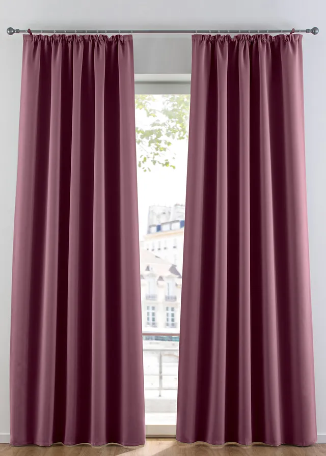 Draperie opacă, disponibilă în multe mărimi (1 buc/set.)