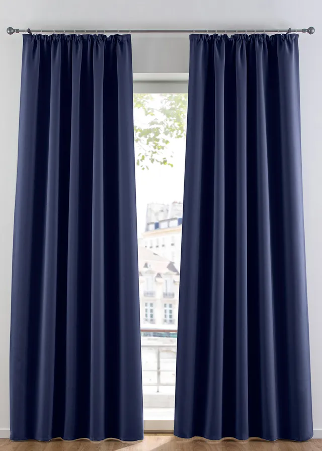 Draperie opacă, disponibilă în multe mărimi (1 buc/set.)