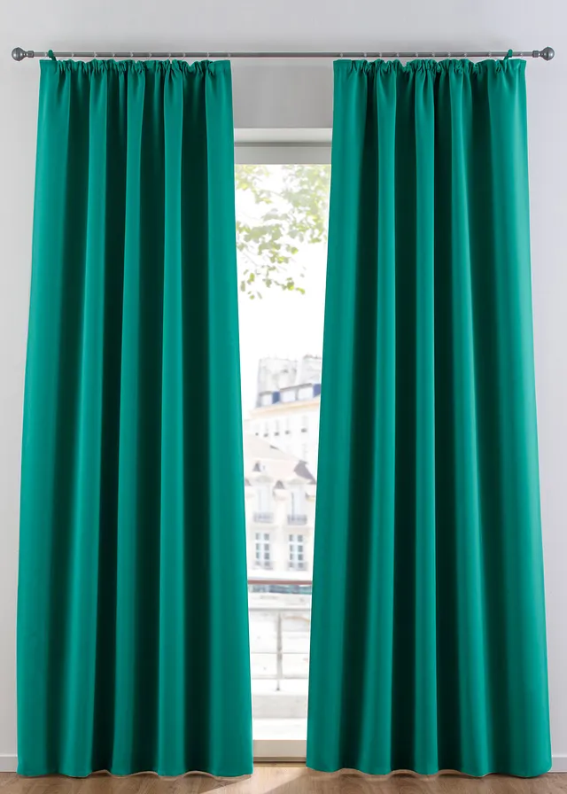 Draperie opacă, disponibilă în multe mărimi (1 buc/set.)