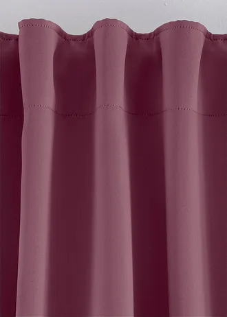 Rideau obscurcissant (1 pce), nombreuses tailles • aubergine • Boutique bonprix