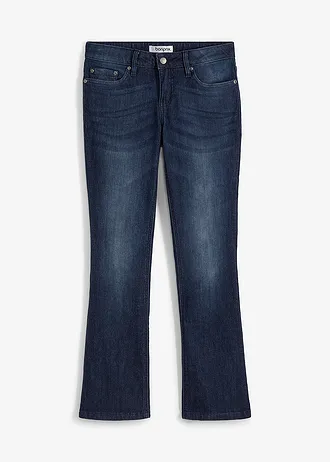 Jeansy o kroju bootcut, mid waist, ze stretchem