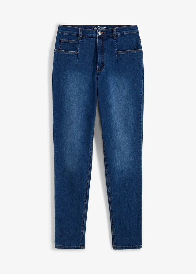 Jean mom taille haute, extensible