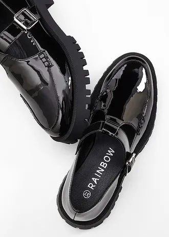 Mocassins chunky à découpes • noir • Boutique bonprix