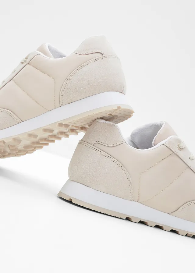 Sneakers à empiècement satin • beige • product-page.page-title-suffix