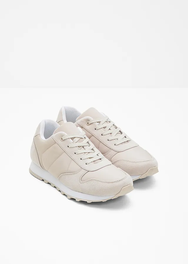 Sneakers, Kleur: beige