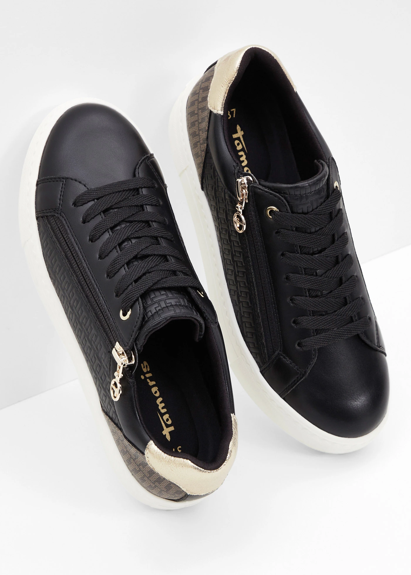 Tenisky značky Tamaris • černá • bonprix obchod