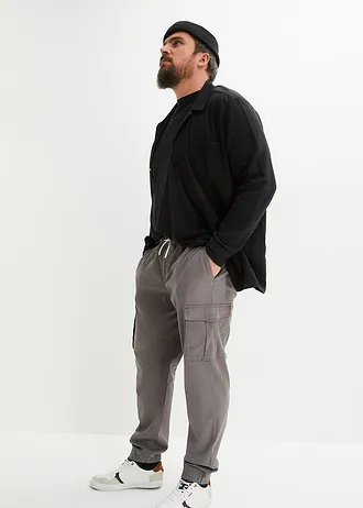 Tričko (3 ks v balení), barva: antracitový melír + světle šedý melír + černá