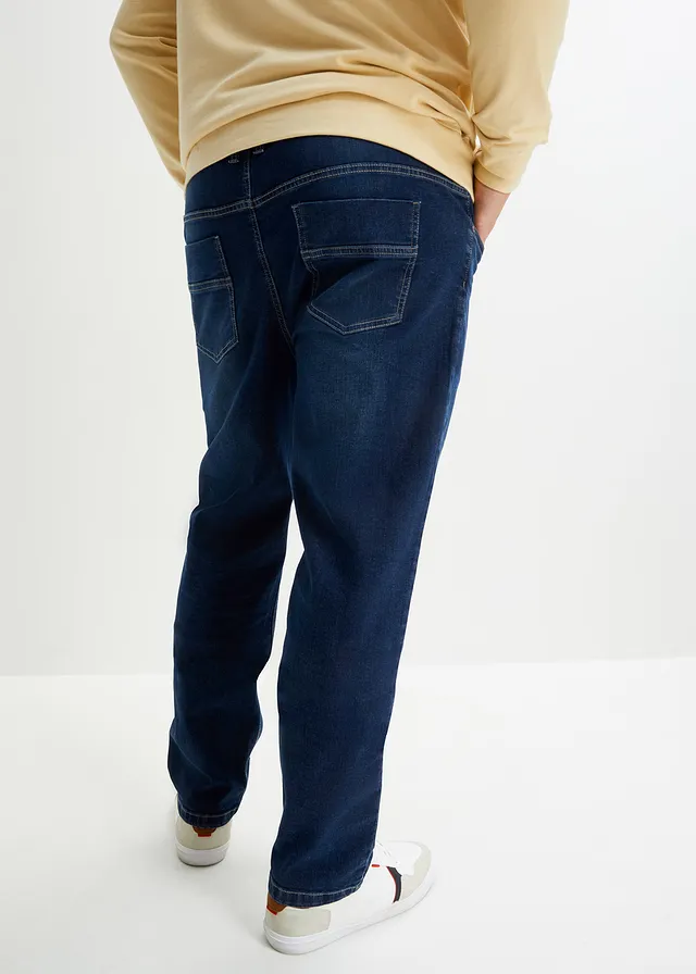 Strečové džíny Regular Fit, Straight, barva: modrý denim