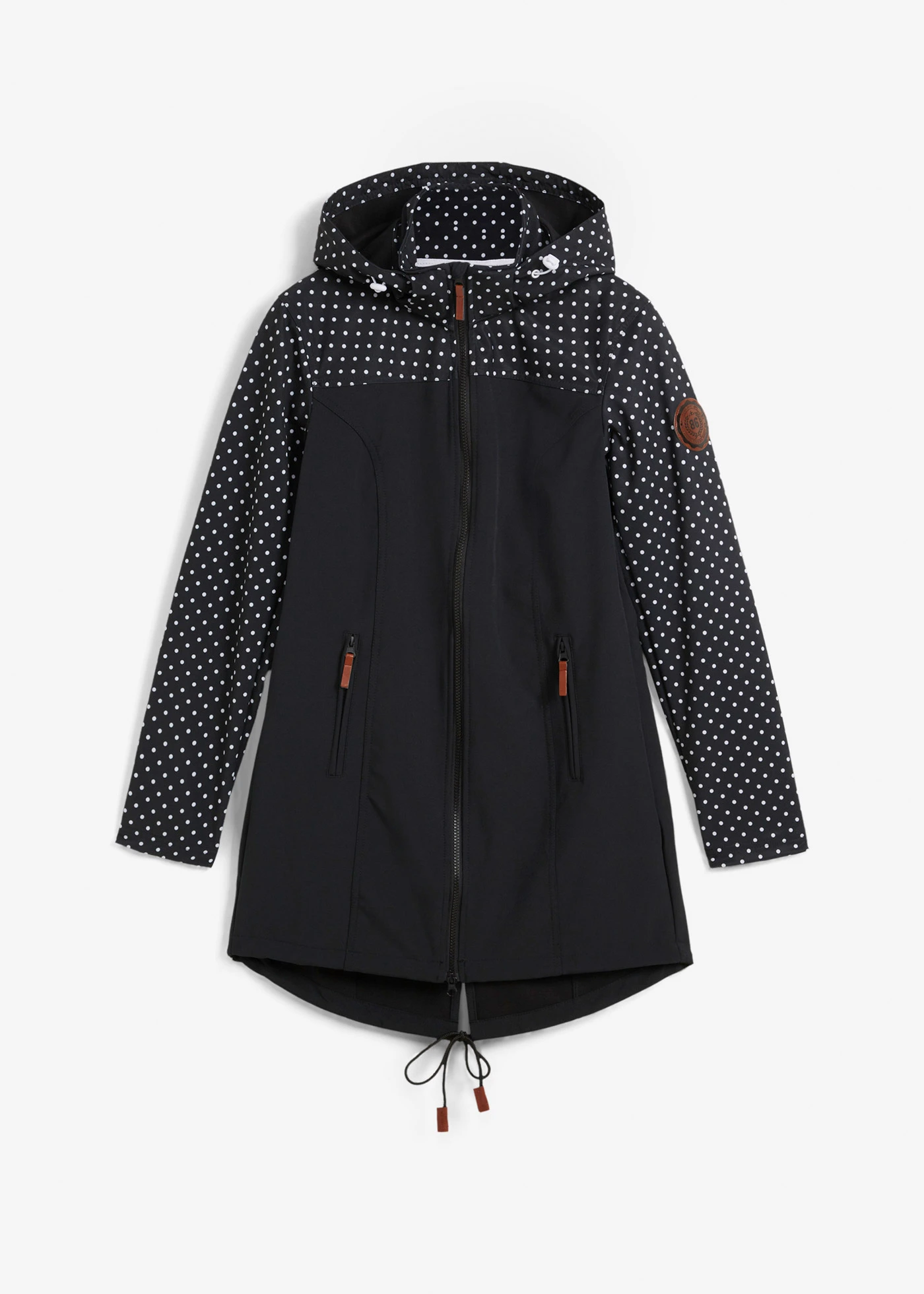 Veste déperlante en softshell • noir • Boutique bonprix