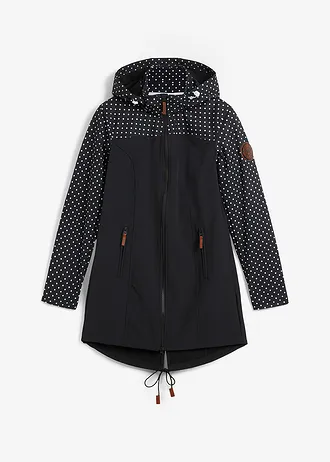 Veste déperlante en softshell • noir • Boutique bonprix