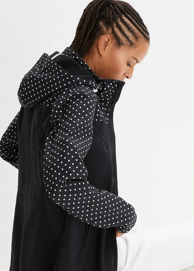 Veste déperlante en softshell • noir • product-page.page-title-suffix