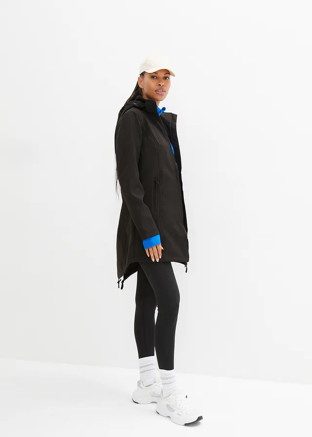 Parka déperlante en softshell • noir • product-page.page-title-suffix