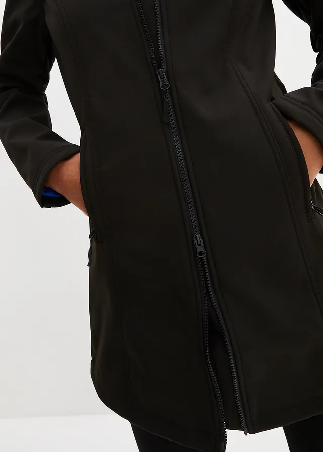 Parka déperlante en softshell • noir • product-page.page-title-suffix