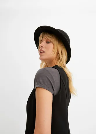 Tričko v asymetrické délce • tmavě šedá • bonprix obchod