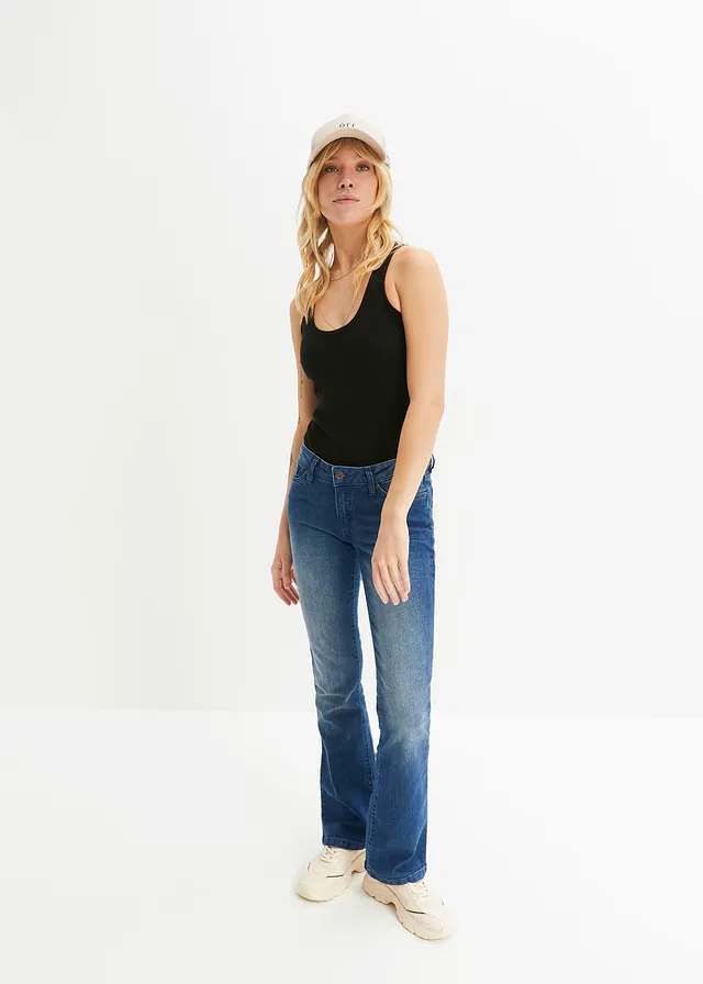 Geribde tanktop (set van 2) • zwart/wit • product-page.page-title-suffix